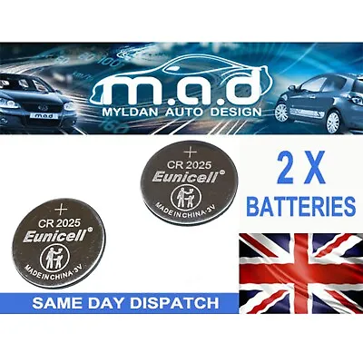 2 X New Batteries For Watches 3v Lithium Coin Cell Button Battery Cr1620 Uk • £2.99