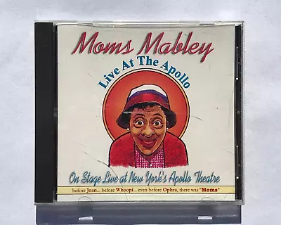 Moms Mabley ‎– Live At The Apollo (CD 1998) RARE ☆*NEAR MINT DISC*☆ • $8.95