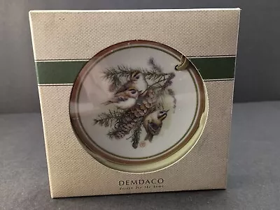 Demdaco Natures Journey Marjolein Bastin Goldcrest Bird Ornament 3  Mini Plate • $8.99