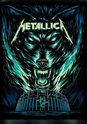 Metallica Concert Poster 11 X 17  FREE Shipping USA Only ! • $20