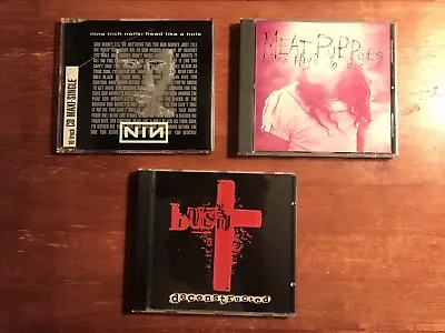 Lot 3 CD’s Bush Deconstructed Meat Puppets Too High To Die NIN • $10.99