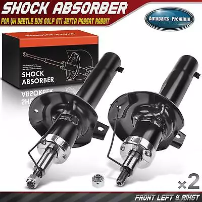 2pcs Front Shock Struts Absorber For VW Beetle 12-18 Eos Golf GTI Jetta Passat • $69.99