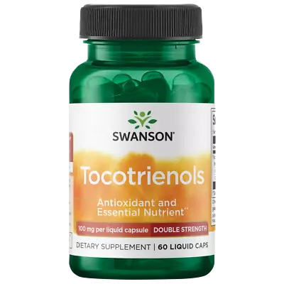 Swanson Double Strength Vitamin E Tocotrienols - 100 Mg (60 Liquid Caps) • $28.31