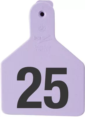 Z Tags Calf Ear Tags Purple Numbered 126-150 • $35.98