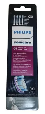 Philips Sonicare HX9054/17 G3 Premium Gum Care Brush Heads (White) Pack Of 4 • $91.95