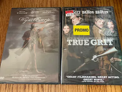 Wyatt Earp & True Grit - Cowboys DVD Duo - New Sealed DVDs Free Shipping! • $12.99