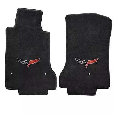 Lloyd Mats For 08-13 Corvette C6 2Pc EBONY ULTIMAT Floor Mats Carpets Liners • $160.99