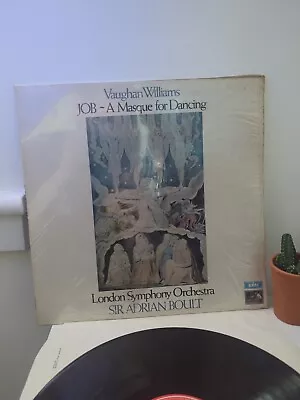 1971 ED1 ASD 2673 Vaughn Williams JOB Tone Poem LSO Boult Audiophile TAS List NM • £11