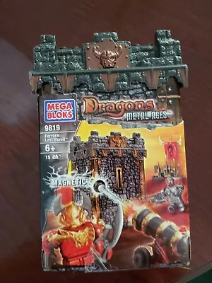 Mega Bloks 9819 Metal Ages Dragons New Sealed • $20