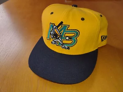 RARE NWOT Myrtle Beach Pelicans New Era Size 7-1/4 Hat Cap Atlanta Braves MiLB • $55