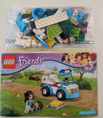 Lego Friends 41086 Vet Ambulance Not In Box • $20