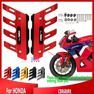 For HONDA CBR600RR 2006-2018 Mudguard Front Fork Protector Guard Front Fender • $45.99