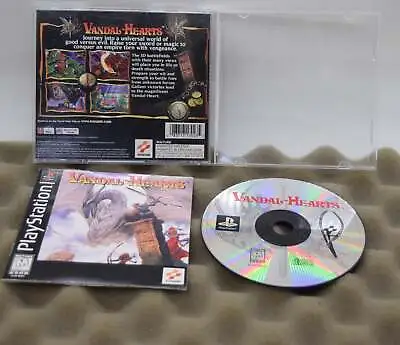 Vandal Hearts - Playstation - CIB [Complete]​​​​​ • $52.25