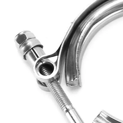 Car 3in VBand Clamp Turbocharger Exhaust Downpipe Stainless Steel Car • $29