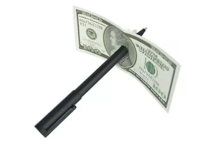 4x Magic Trick Pen Through Dollar Bill Penetration - FREE First Class Shipping!! • $17