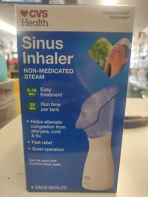 CVS Health 310469 Sinus Inhaler Non-Medicated Steam - NEW SEALED • $29.99