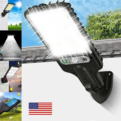 1000000LM Bright LED Solar Motion Sensor Light Garden Outdoor Street Wall Lamp • $9.99