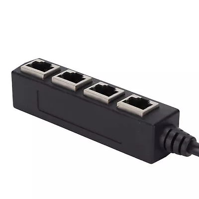 CAT7 1 To 4 Port High Spped RJ45 Male To Female Ethernet Splitter Adapter Ca HLF • $19.15