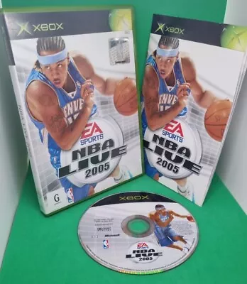 NBA Live 2005 XBOX Original PAL Complete W Manual • $7.19