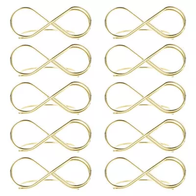 Toyvian 10pcs Gold Table Number Holder Stands For Wedding Reception And Parties • £11.48
