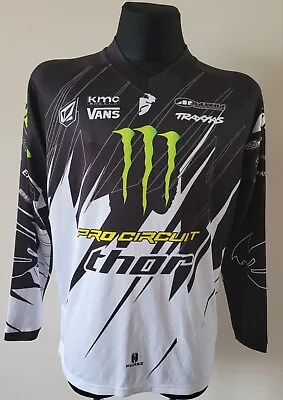 Thor Monster Energy Racing Motocross Men Jersey Size Extra Large • $40