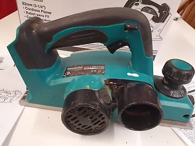 MAKITA DKP180 18V LXT 82mm CORDLESS PLANER Including INSTRUCTIONS • £50