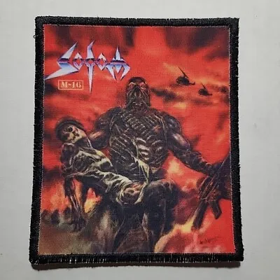 . SODOM M-16 Band Logo SMALL PATCH Printed • $10.38