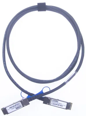 Equal CAB-Q-Q-100G-2M-EO QSFP28 2 Meter Direct Attach Cable Arista Compatible • $15.05