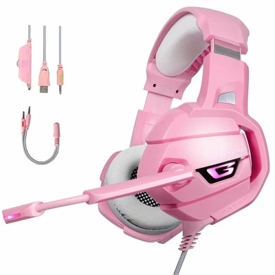 $35.99 • Buy ONIKUMA K5 Gaming Headset For Xbox One PS4 PC Phone With Mic Gaming Headphones