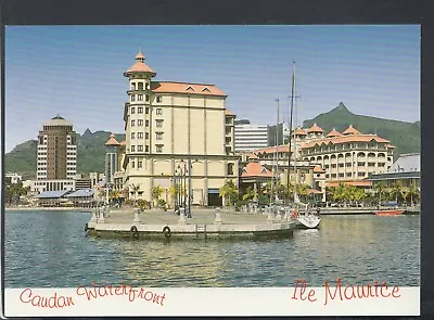 Mauritius Postcard - Harbour View Of Caudan Waterfront    T9398 • £2.10