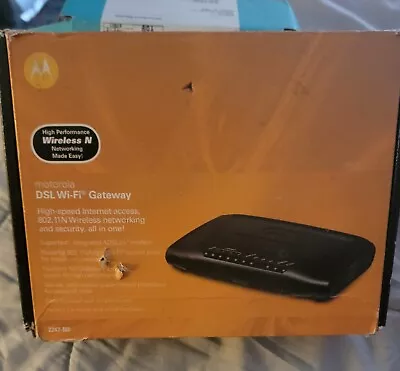 Motorola 2247-N8 Wi-Fi Gateway /802.11N / 4-PORT ETHERNET Modem • $15