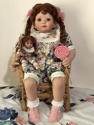 M Osmond 2002 Toddler Doll Lolli Seated Plus Tiny Tot Lolli • $110