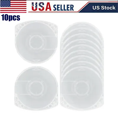 $10.96 • Buy 10PC Replacement Transparent UMD Game Disc Case Shell For Sony PSP1000/2000/3000