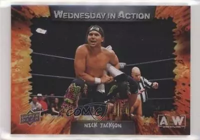 2021 Upper Deck AEW All Elite Wrestling Wednesday In Action Nick Jackson #WIA-12 • $15.49