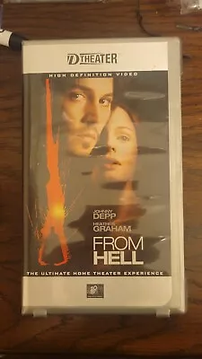 From Hell D-VHS D-Theater DVHS Johny Depp Rare 1080i DTheater High Definition  • $39.99