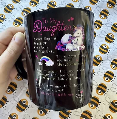 To My Daughter Mug Gift  • $16