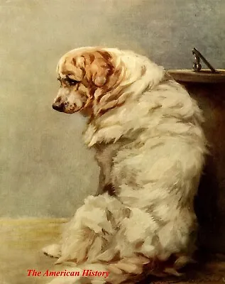 3453 Earl Maud (1864-1943) - 1910 Power Of The Dog - Pyrenean Mountain Dog • $10.62