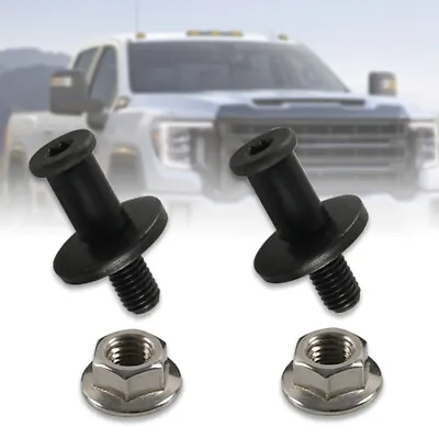 2X Tail Gate Tailgate Latch Striker Bolts For 1999-06 Chevy Silverado GMC Sierra • $11.98