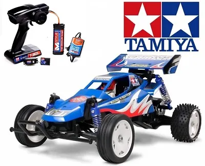 BARGAIN BUNDLE: Tamiya 58416 Rising Fighter RC Car KIT With EVERYTHING NEEDED • £129.98