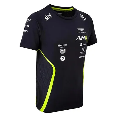 NEW Aston Martin Racing Team Shirt - AMR Hackett Men's T-Shirt - Holiday Sale • $47.99