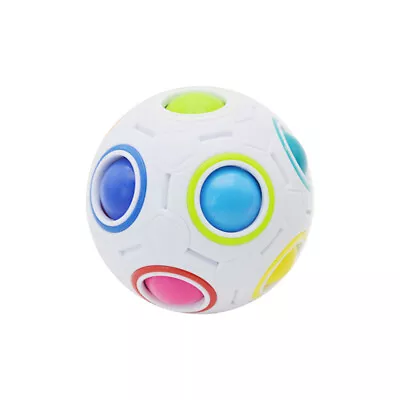 Rainbow Ball 3D Puzzle Toys Educational Balls For Intelligent Kid's Playtime • £8.68