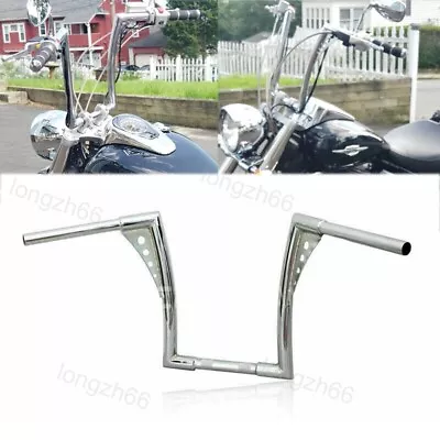 12  1-1/4  Rise Ape Hanger Handlebar For Honda Valkyrie VTX1300 Shadow Aero New • $119.28