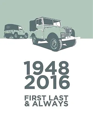 Land Rover First And Last Retro Metal Plaque/Sign Pub Bar Man Cave • £3.49