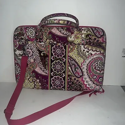 VERA BRADLEY Very Berry Paisley Hard Shell Case -Tablet  Laptop Electronics • $29