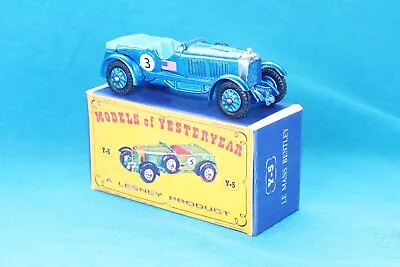 Matchbox Yesteryear Y5-1 Bentley Le Mans (1929) - Ishimar Code 3 (F54) • £8