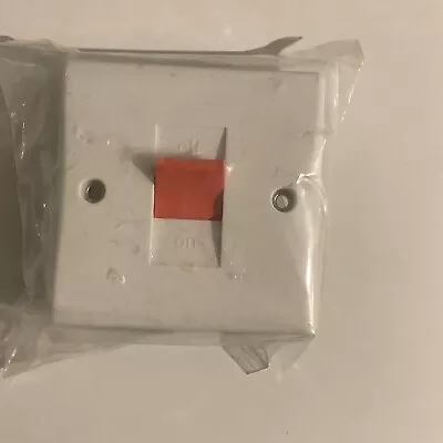 £5.95 • Buy Ashley 45amp Double Pole Switch For Cookers And Showers
