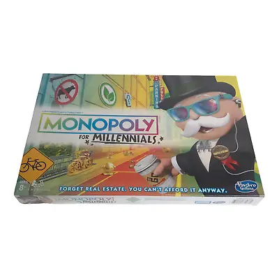 Monopoly For Millennials Board Game Forget Real Estate You Cant Afford It Anyway • $14.20