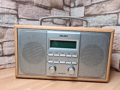 £9.99 • Buy BUSH Wooden DAB & FM Digital Radio 908/8157 (SG002D) | Screen Not Working 
