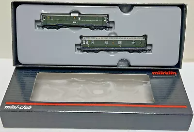 Marklin Z Mini Club 87580 2-car Set Baggage Mail Cars - Nib • $119.95