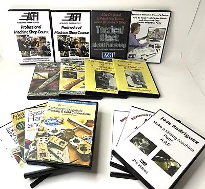Collection Of 14 Metalworking Metalsmithing Techniques DVD Video Programs • $150